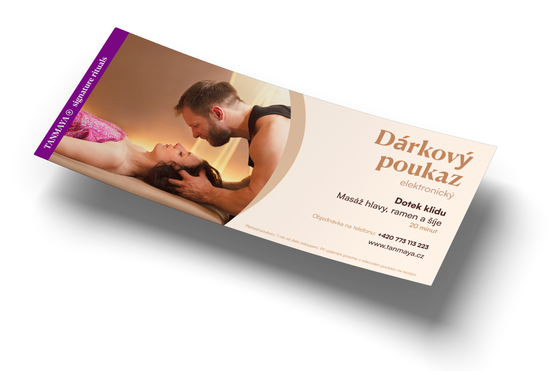 Daruj tantrickou masáž jako dárek.