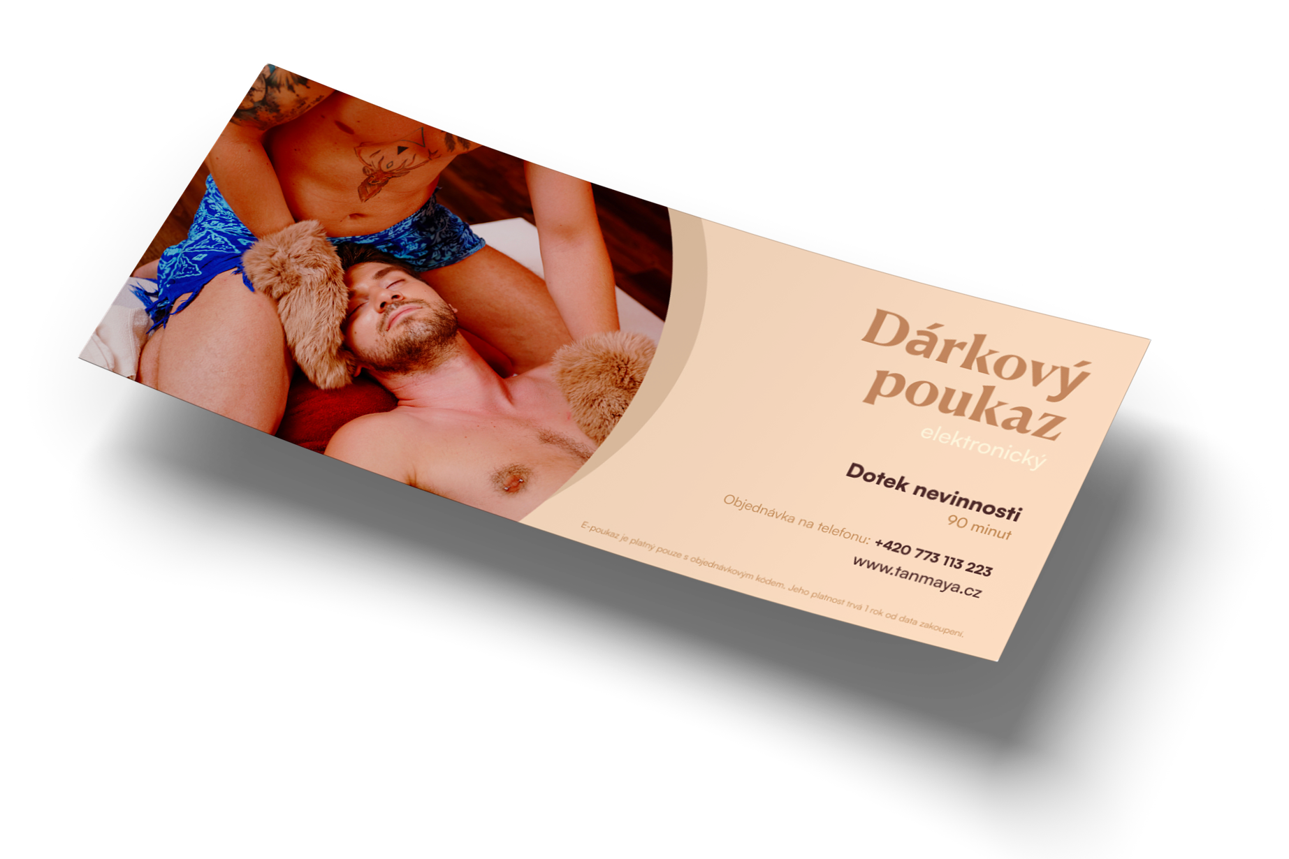 Daruj tantrickú masáž ako darček.